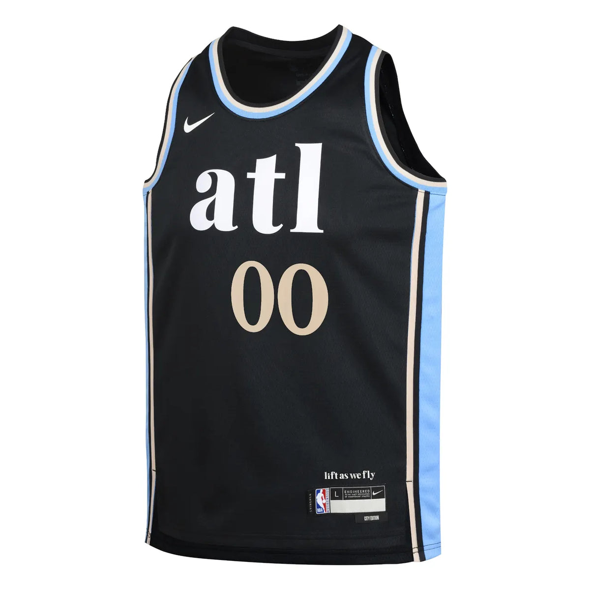 Hawks Black City Jersey - Hình 2