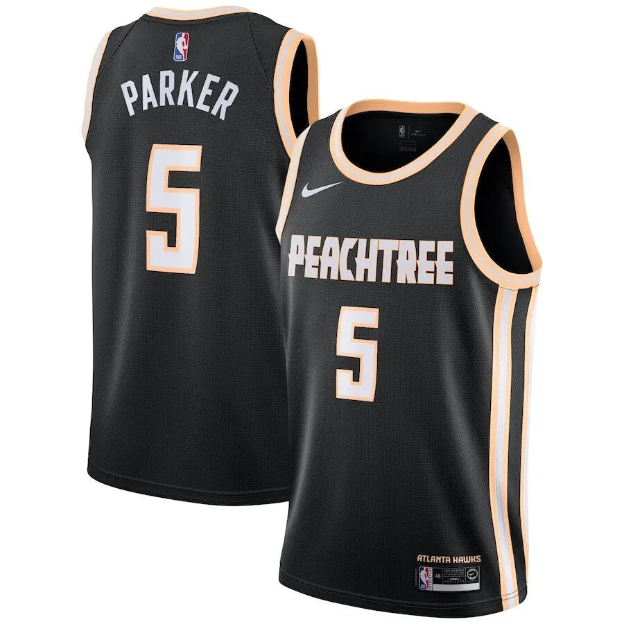 Parker Hawks Black Jersey
