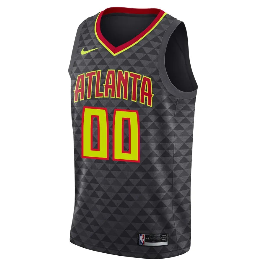 Hawks Custom Gray Jersey - Hình 2