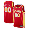 Hawks Custom Red Jersey