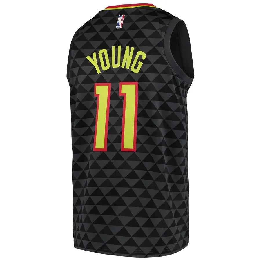 Nike Young Hawks Black Jersey city - Hình 3