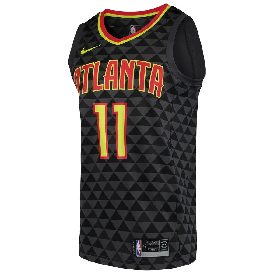 Nike Young Hawks Black Jersey city - Hình 2