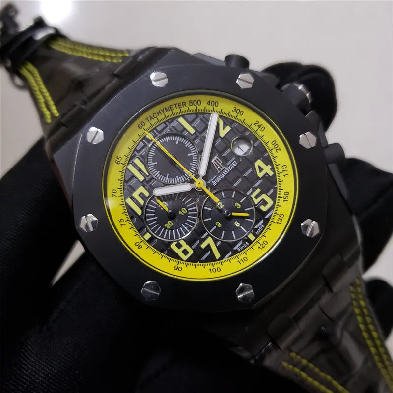 Black Yellow Audemars Piguet - Hình 6