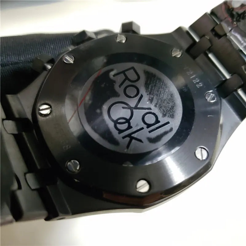 Audemars Piguet Black Steel Chronograph - Hình 3