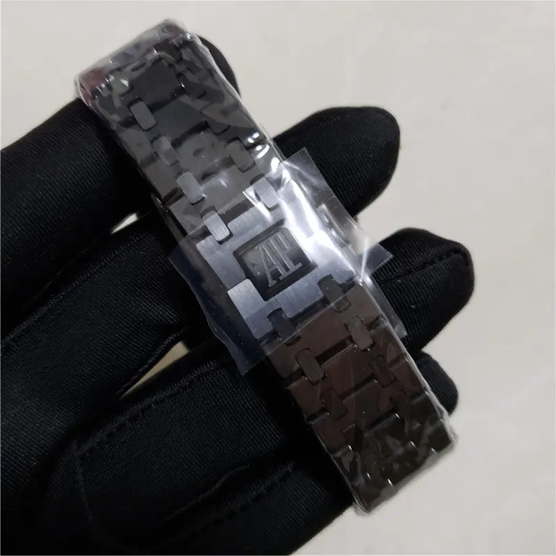 Audemars Piguet Black Steel Chronograph - Hình 2