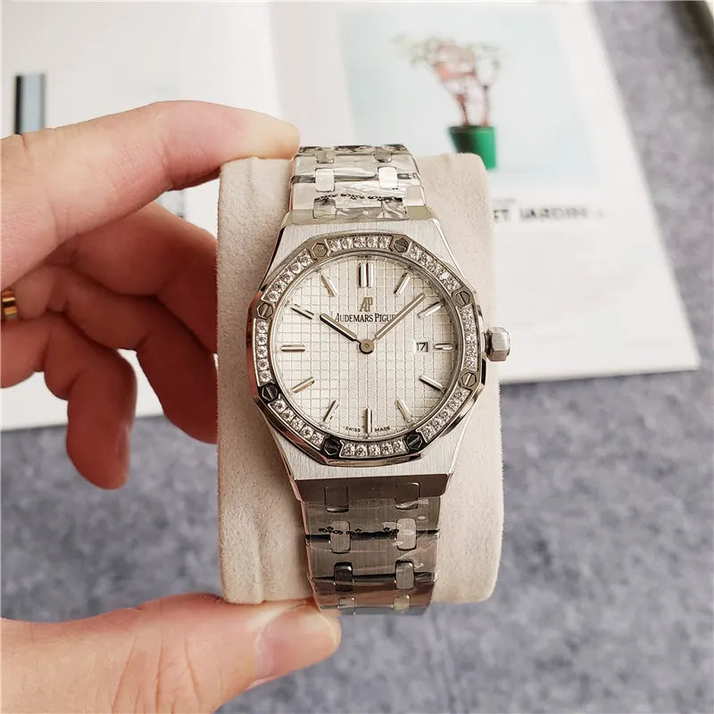Royal Oak Diamond Bezel Steel