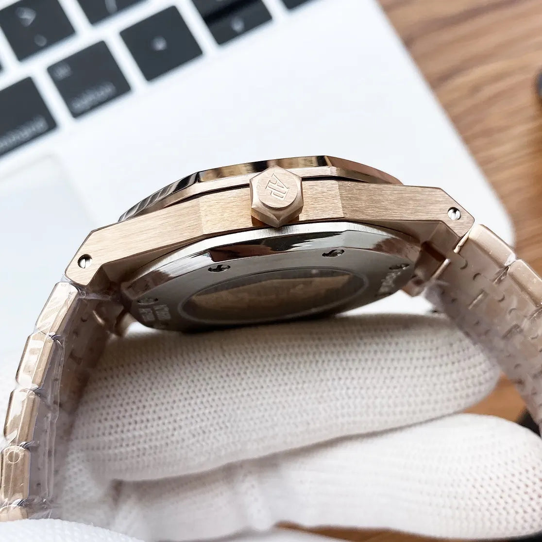 Audemars Piguet Rose Gold Tapestry - Hình 2