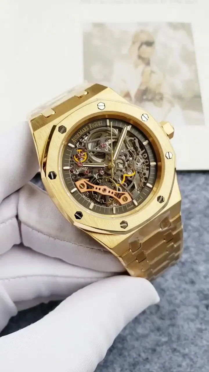 AP Royal Oak Openworked Gold - Hình 2