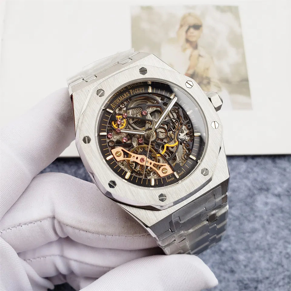 audemars Royal Oak Skeleton Steel - Hình 2