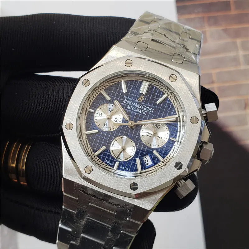 AP Royal Oak Blue Dial Steel