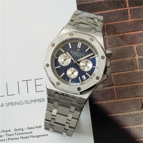 AP Royal Oak Blue Dial Steel - Hình 2