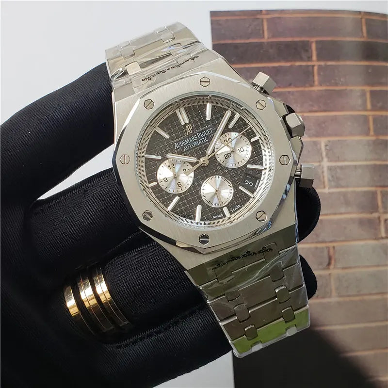 AP Royal Oak Blue Dial Steel - Hình 6