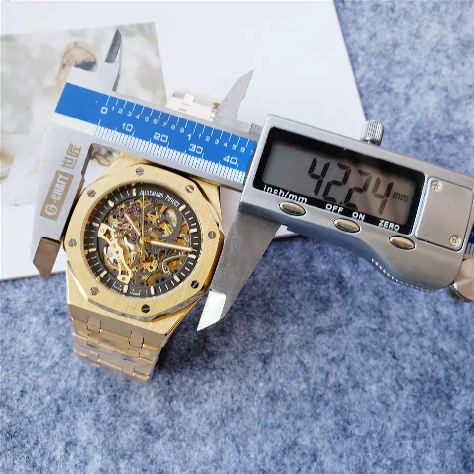Audemars Piguet Gold Skeleton - Hình 2
