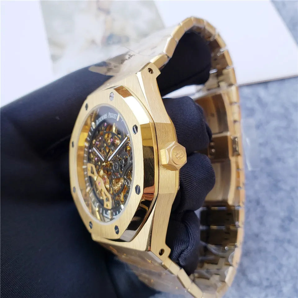 Audemars Piguet Gold Skeleton - Hình 6
