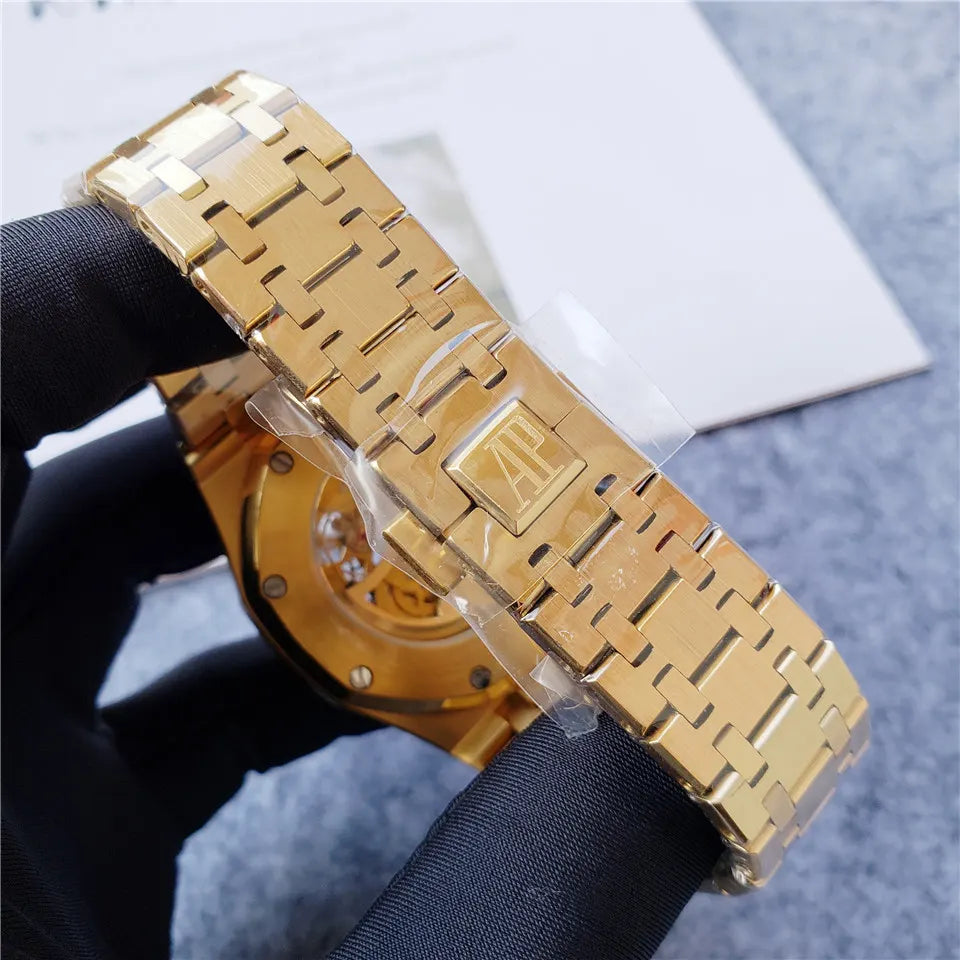 Audemars Piguet Gold Skeleton - Hình 5