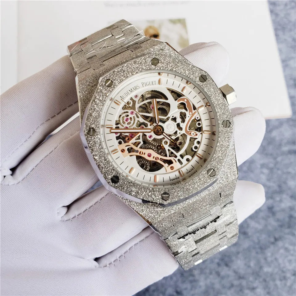 AP Royal Oak Frosted Gold Skeleton - Hình 4