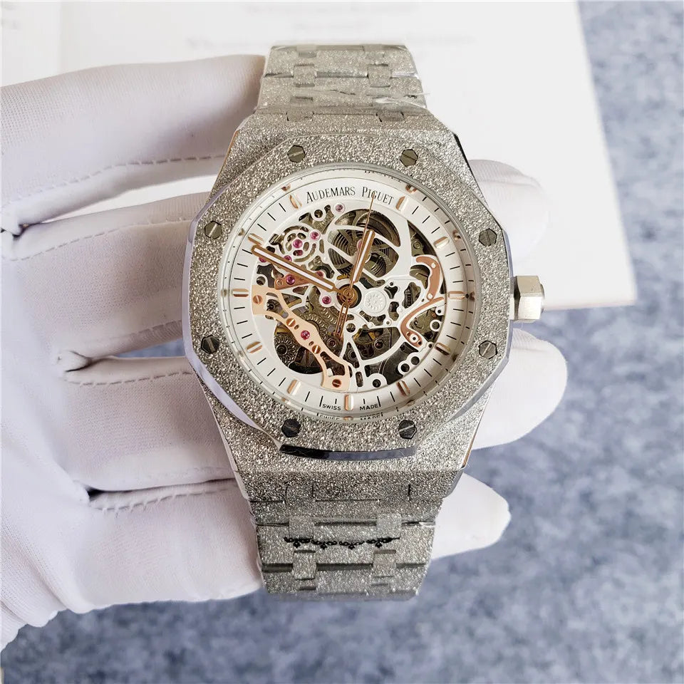 AP Royal Oak Frosted Gold Skeleton