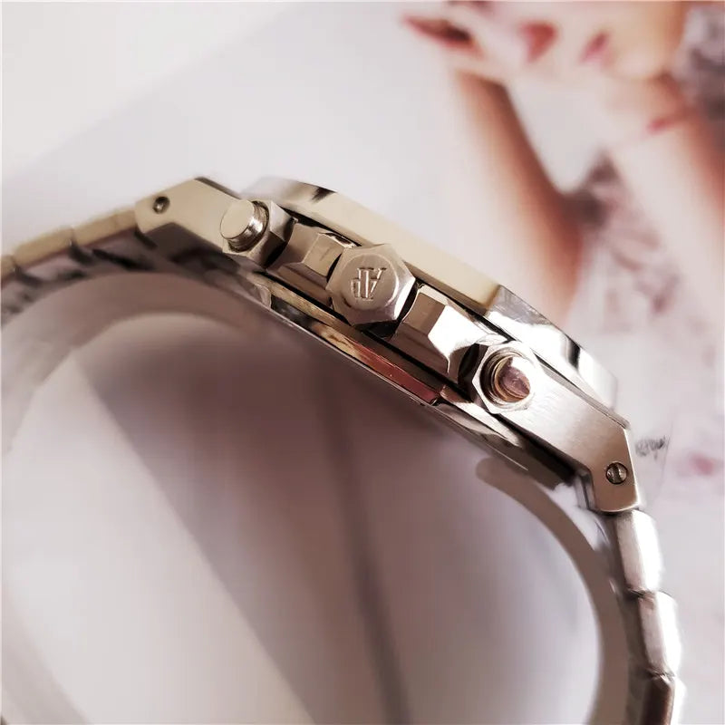 Audemars Piguet Silver Dial Steel - Hình 4