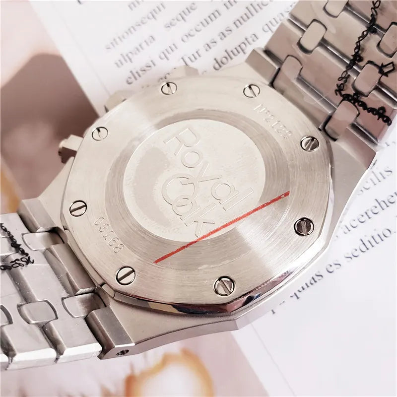 Audemars Piguet Silver Dial Steel - Hình 2
