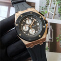 Audemars Piguet Rose Gold Black Chronograph