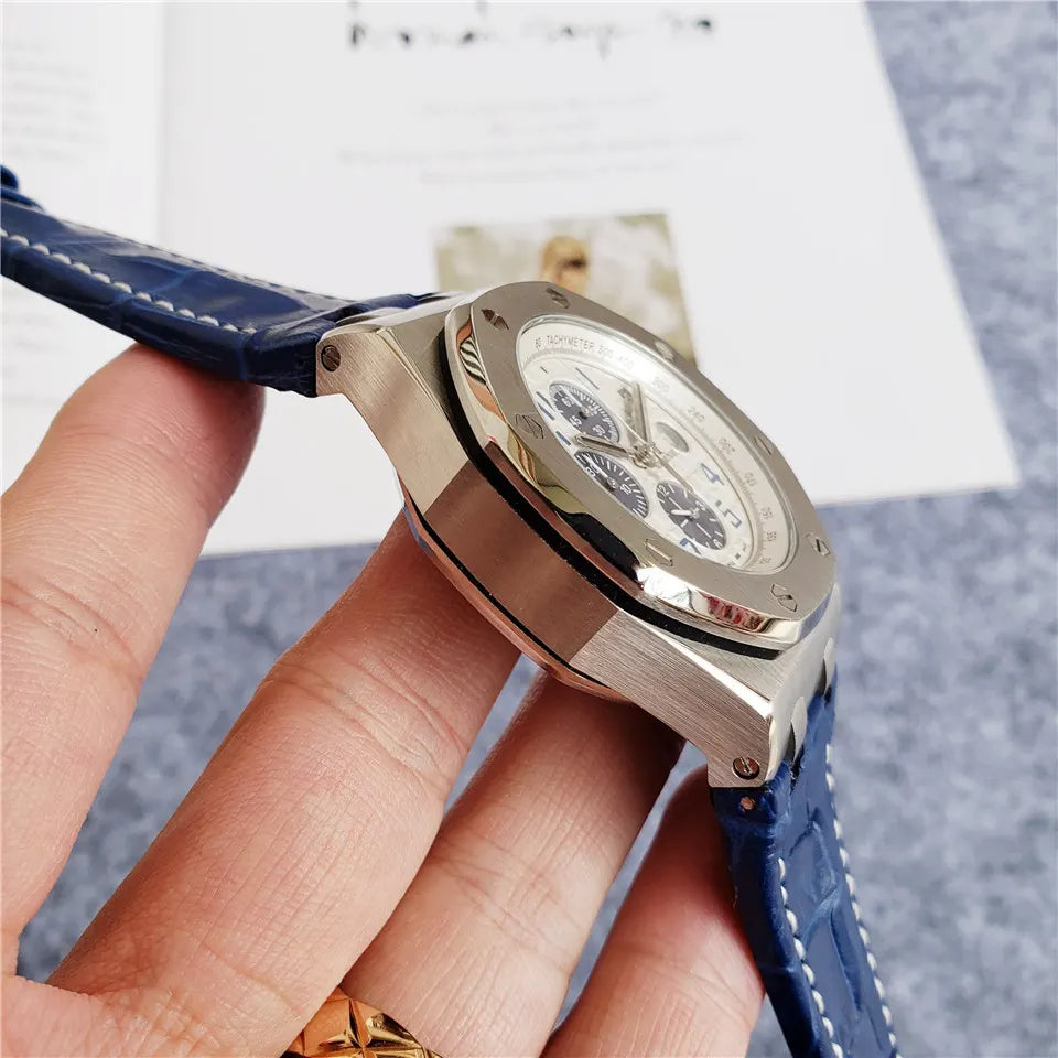 royal Audemars Piguet Blue Chronograph - Hình 7