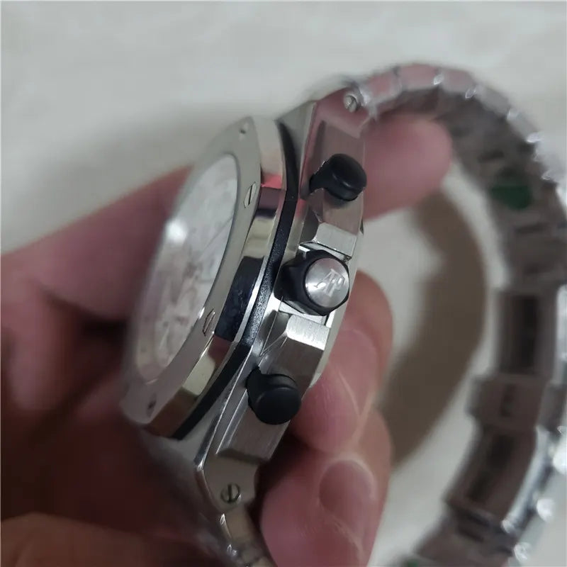 Audemars Piguet White Steel - Hình 4