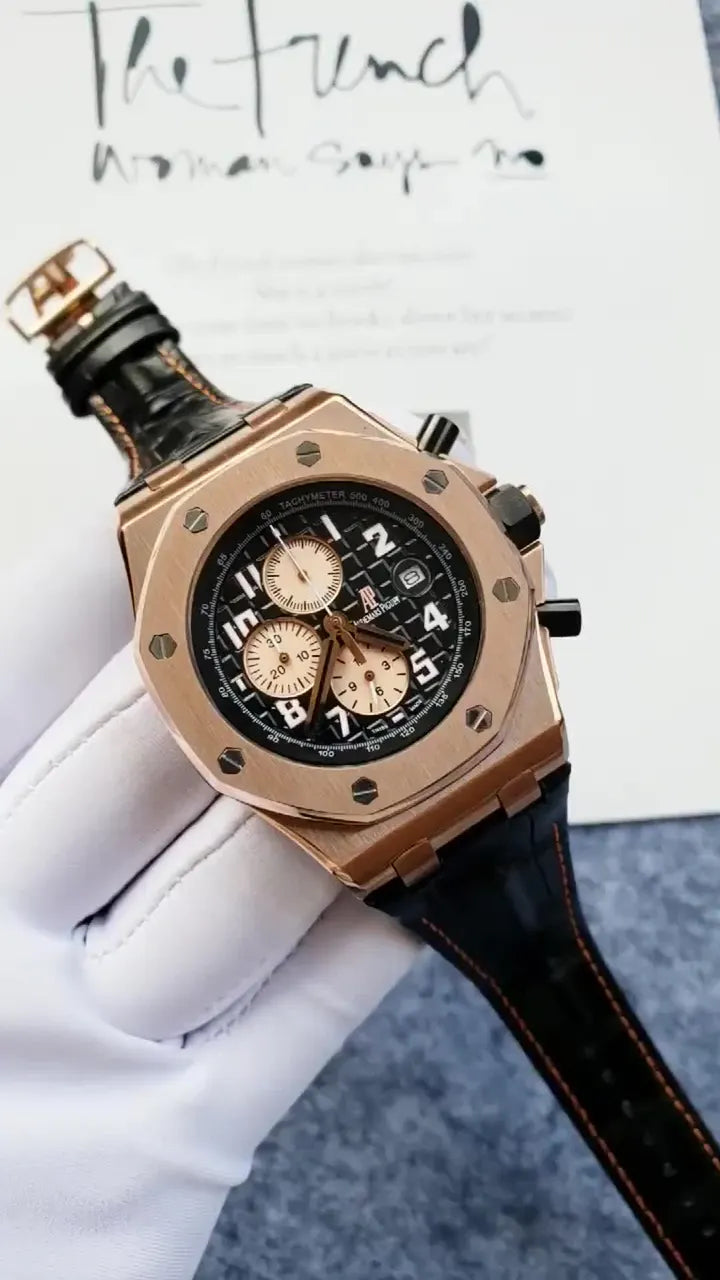 AP Royal Oak Rose Gold Chronograph