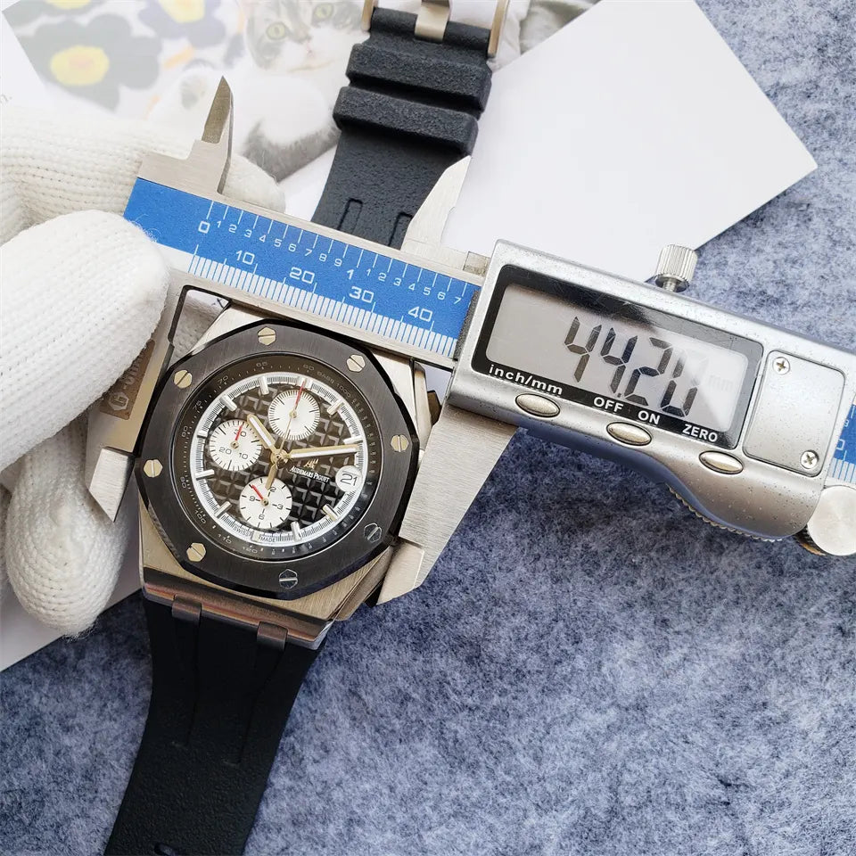 AP Royal Oak Black Rubber - Hình 4