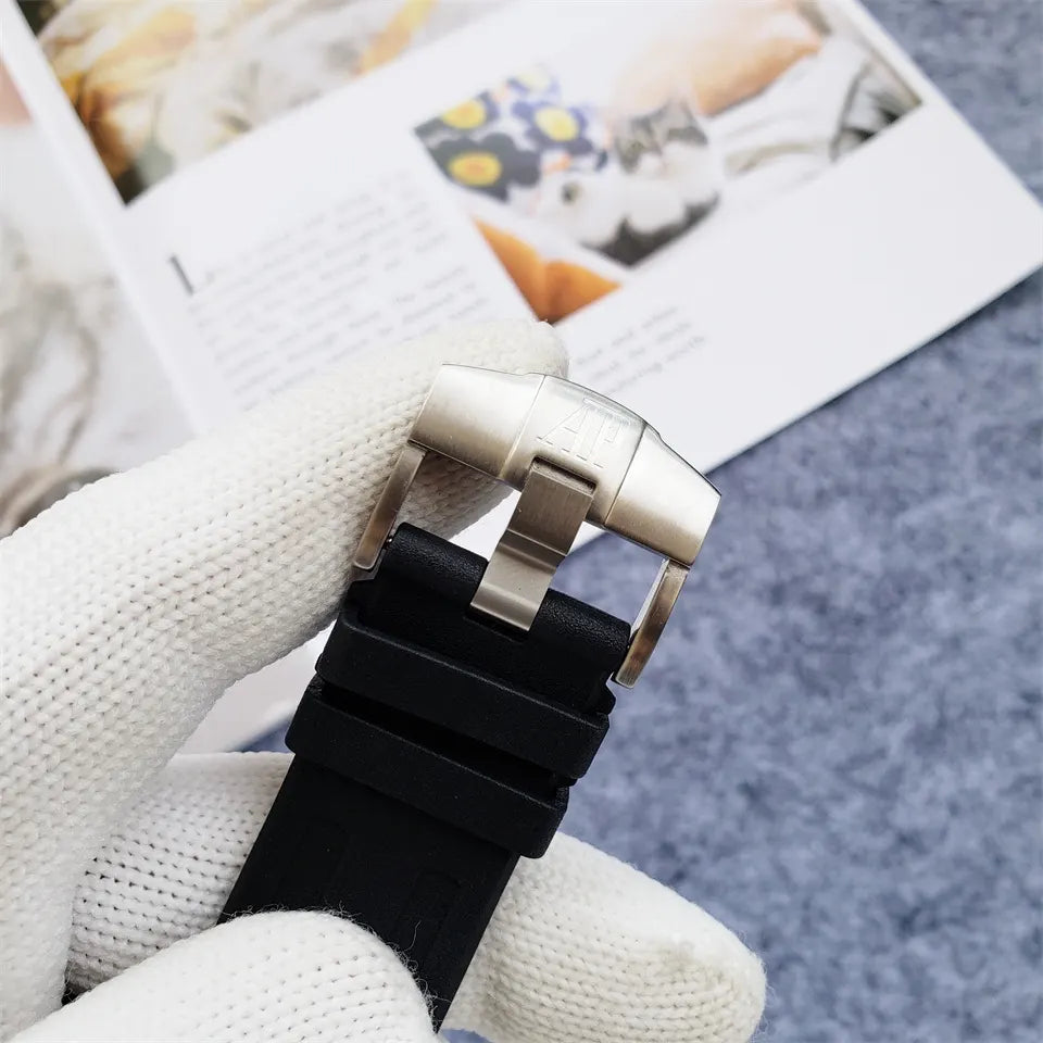 AP Royal Oak Black Rubber - Hình 7