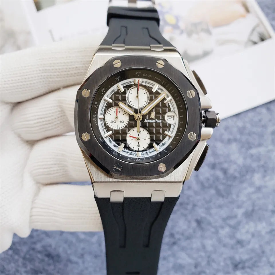 AP Royal Oak Black Rubber
