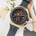 AP Royal Oak Rose Gold Black Rubber