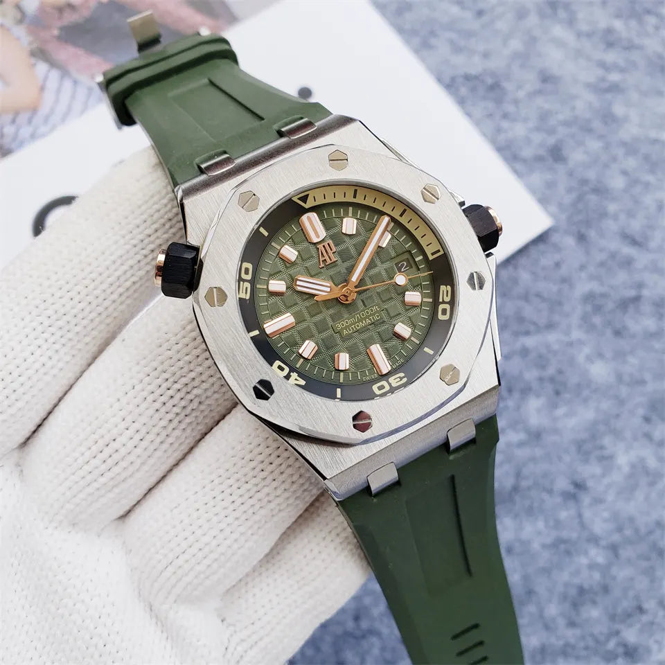 Audemars Piguet Green Rubber - Hình 2