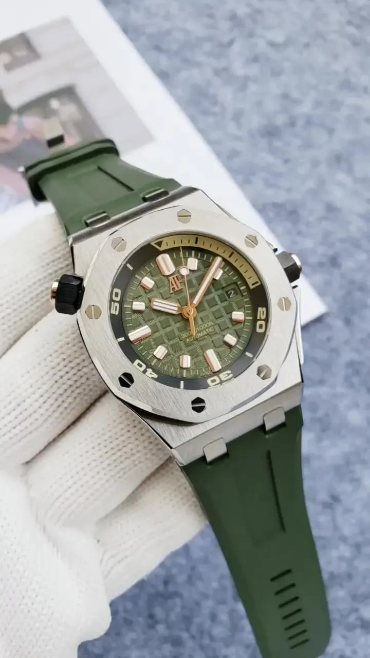 Audemars Piguet Green Rubber
