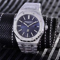 Audemars Piguet Frosted Gold Blue Dial – Royal Oak