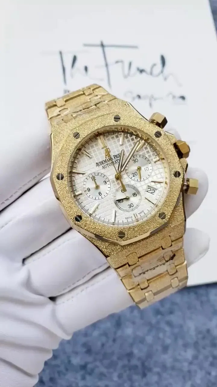Audemars Piguet Gold Frosted