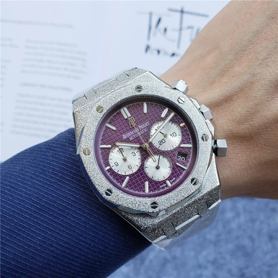 Audemars Piguet Purple Chronograph - Hình 2