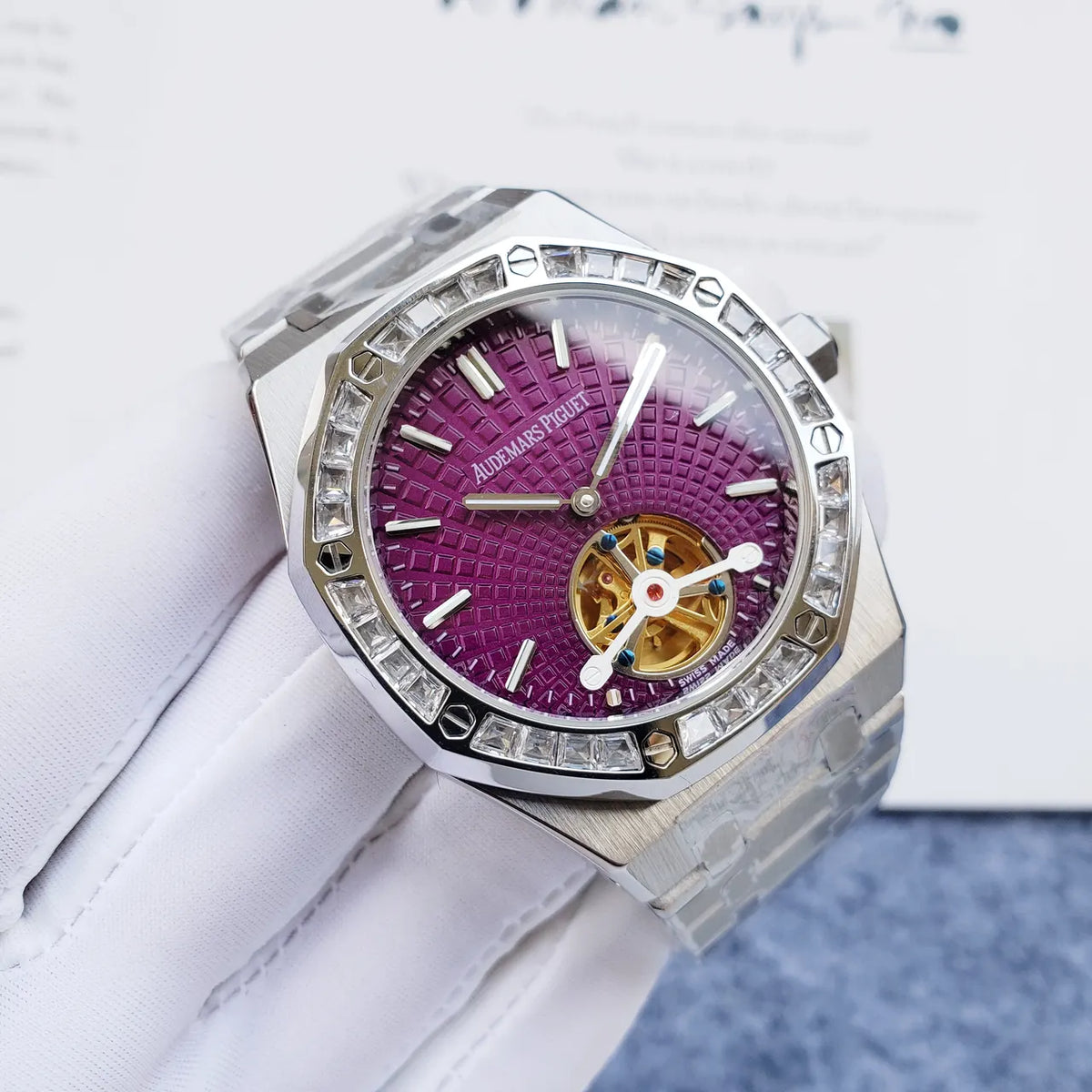 Audemars Piguet Purple Diamond - Hình 4