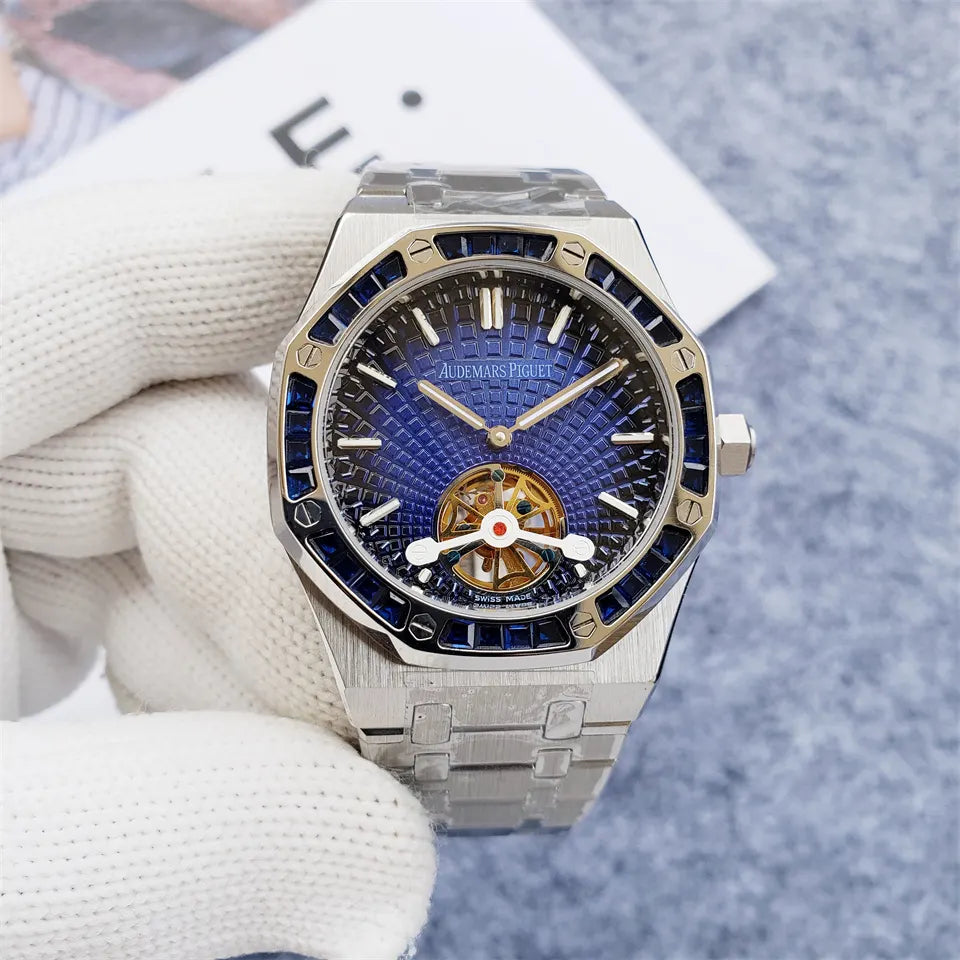 Audemars Piguet Blue Tourbillon