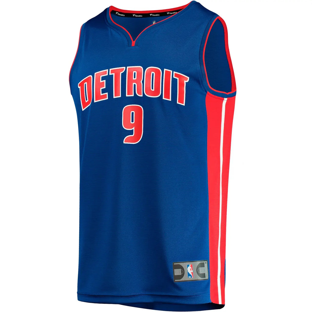 Thompson Pistons Blue Jersey - Hình 3