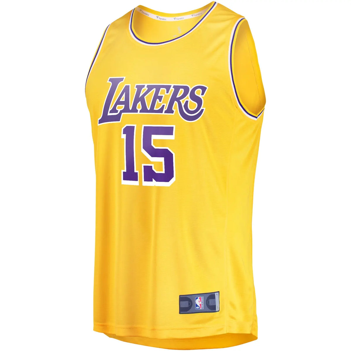 Fanatics Reaves Lakers Gold Jersey association - Hình 3