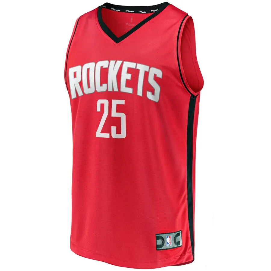 fanatics Rivers Rockets Red Jersey - Hình 2