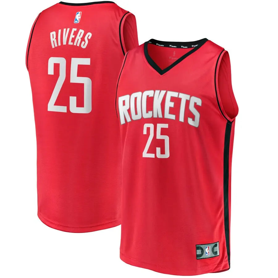 fanatics Rivers Rockets Red Jersey