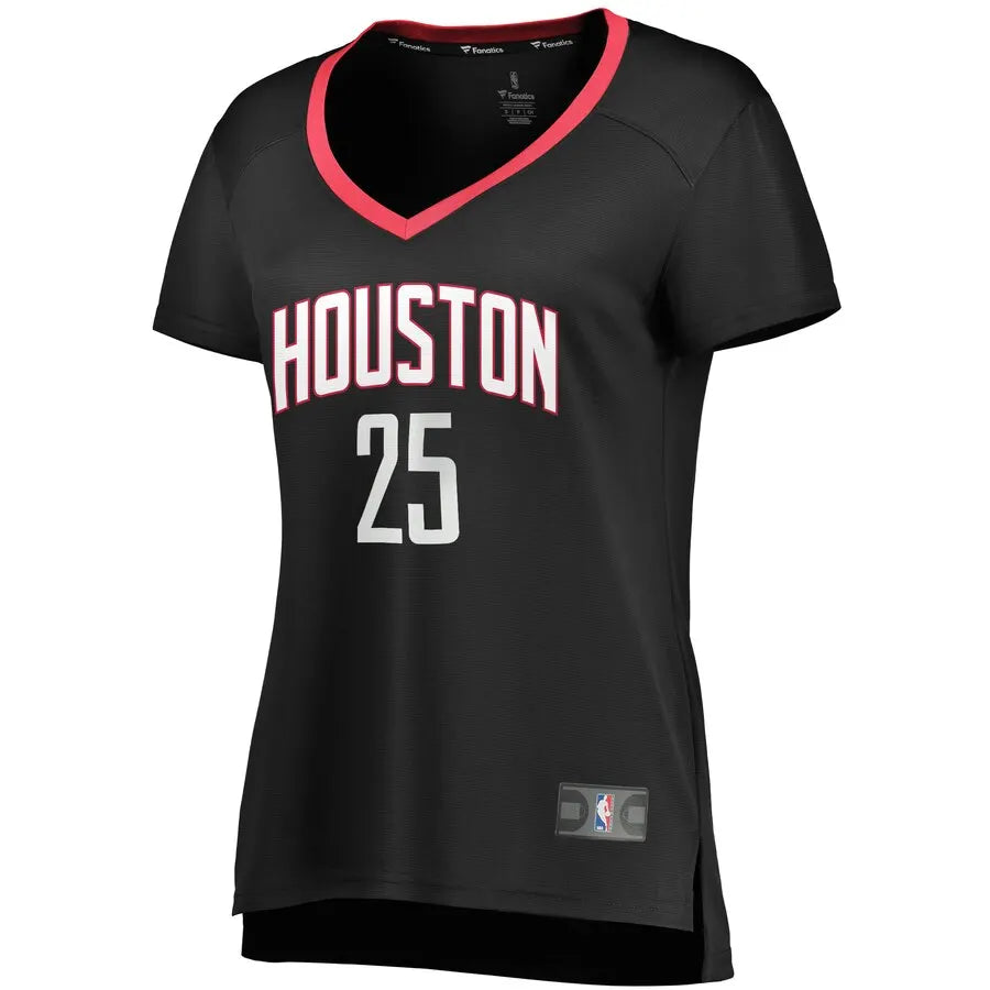 Rivers Rockets Black Jersey - Hình 2