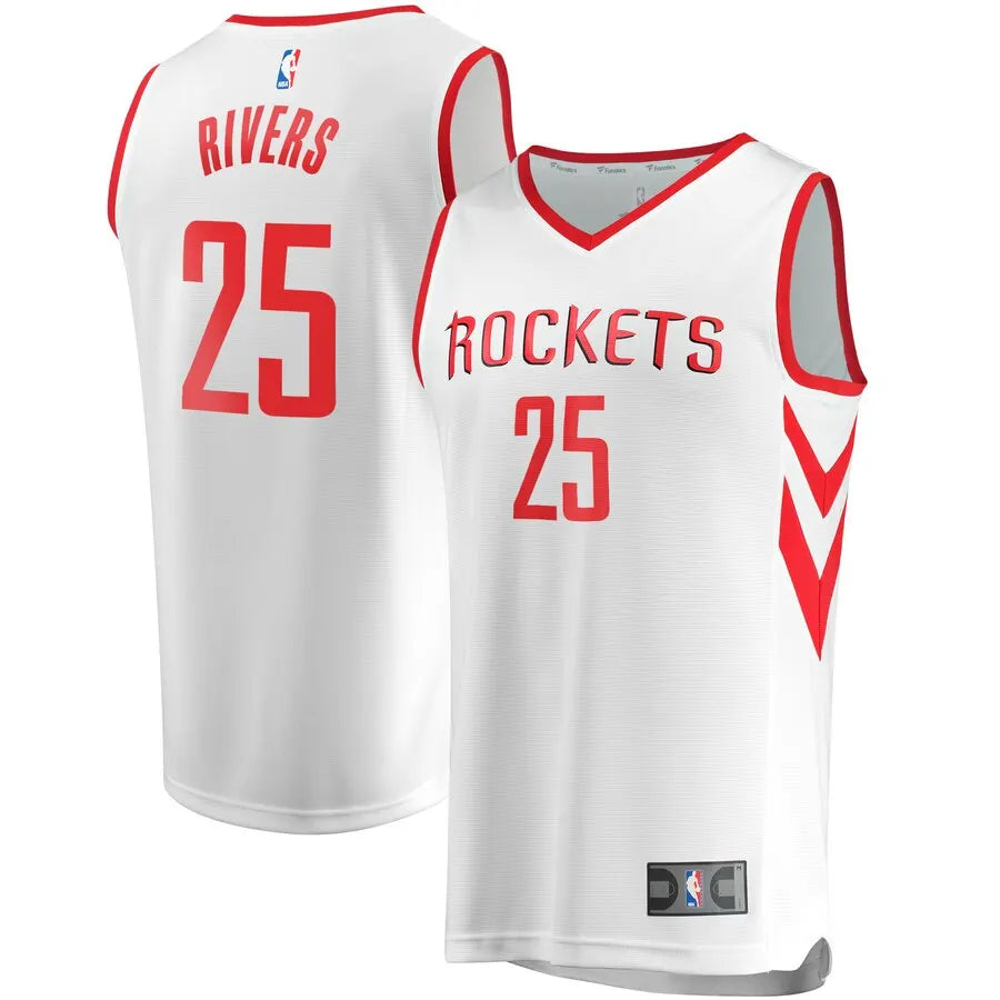 Rivers Rockets White Jersey