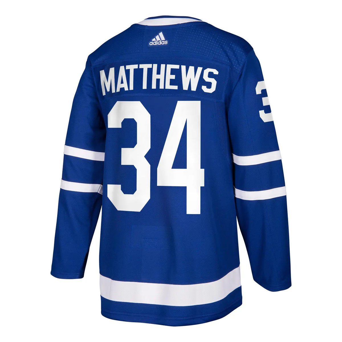 royal Adidas Matthews Leafs Jersey - Hình 4