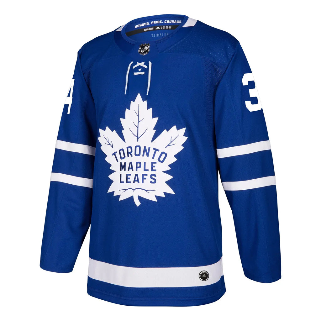 royal Adidas Matthews Leafs Jersey - Hình 3