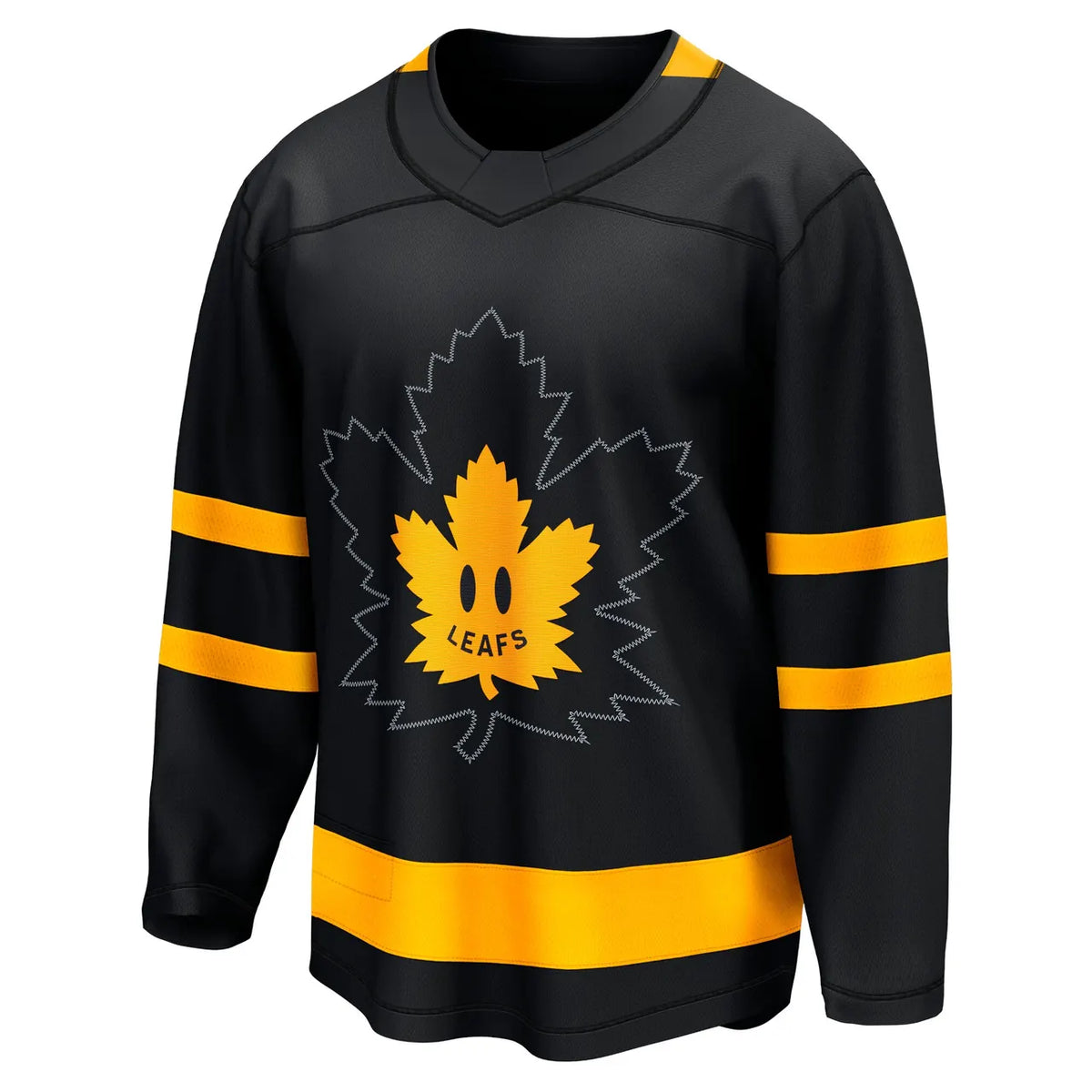 fanatics Matthews Maple Leafs Black Jersey - Hình 6