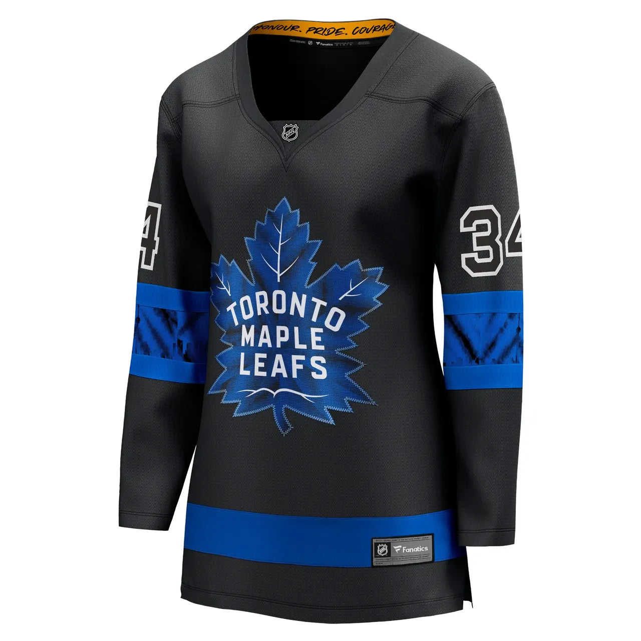 fanatics Matthews Leafs Black Jersey - Hình 4