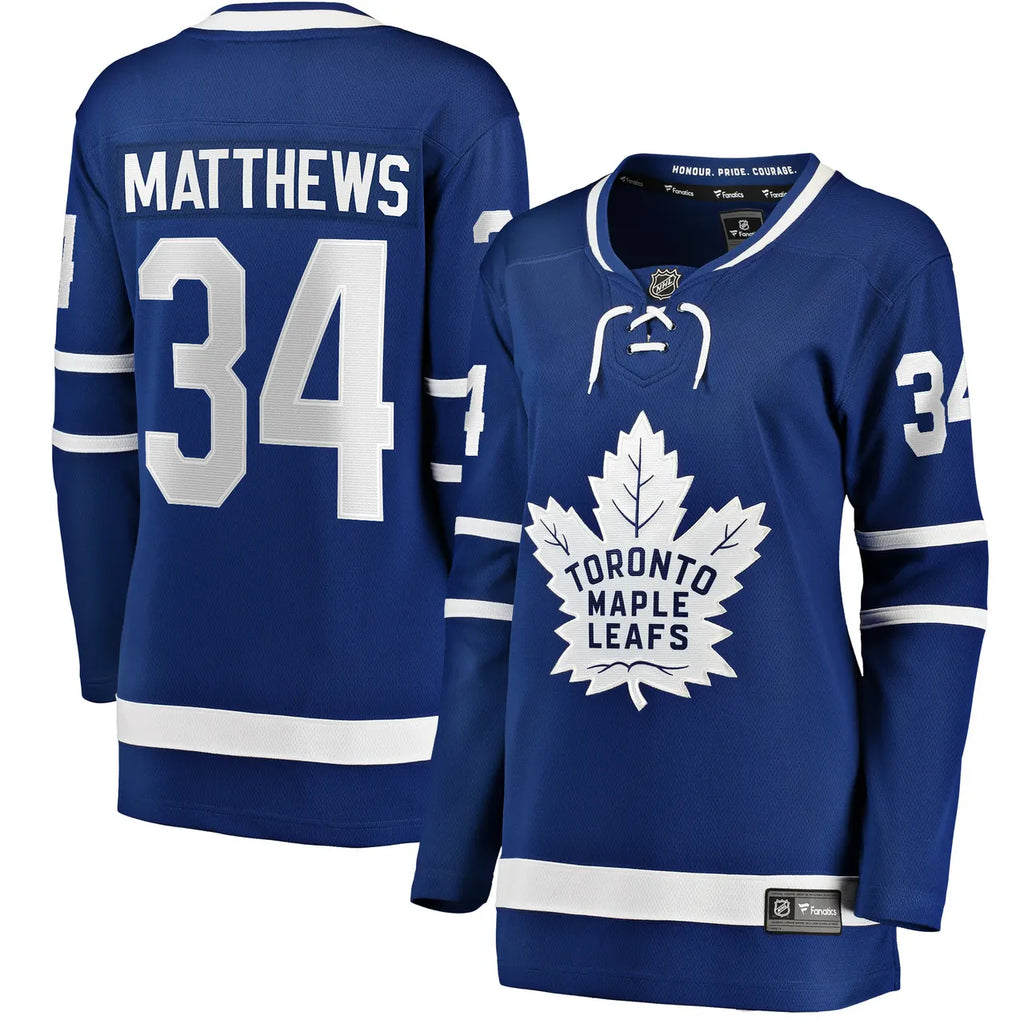 toronto Matthews Maple Leafs Jersey - Hình 2