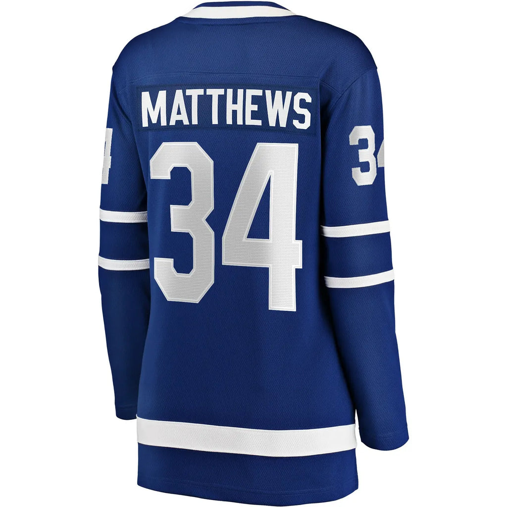 toronto Matthews Maple Leafs Jersey - Hình 4